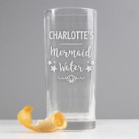 Personalised Mermaid Water Hi Ball Glass Extra Image 3 Preview